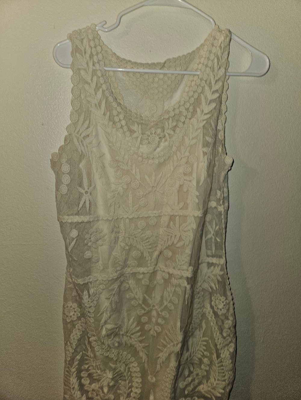 Express Womans Beige Sleeveless Dress Size M